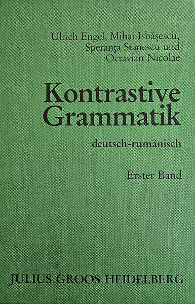 Kontrastive Grammatik Deutsch-Rumänisch