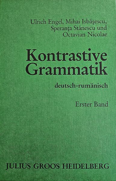 Kontrastive Grammatik Deutsch-Rumänisch
