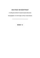 Die Begrüssungs- und Abschiedsformeln im Deutschen und im Polnischen