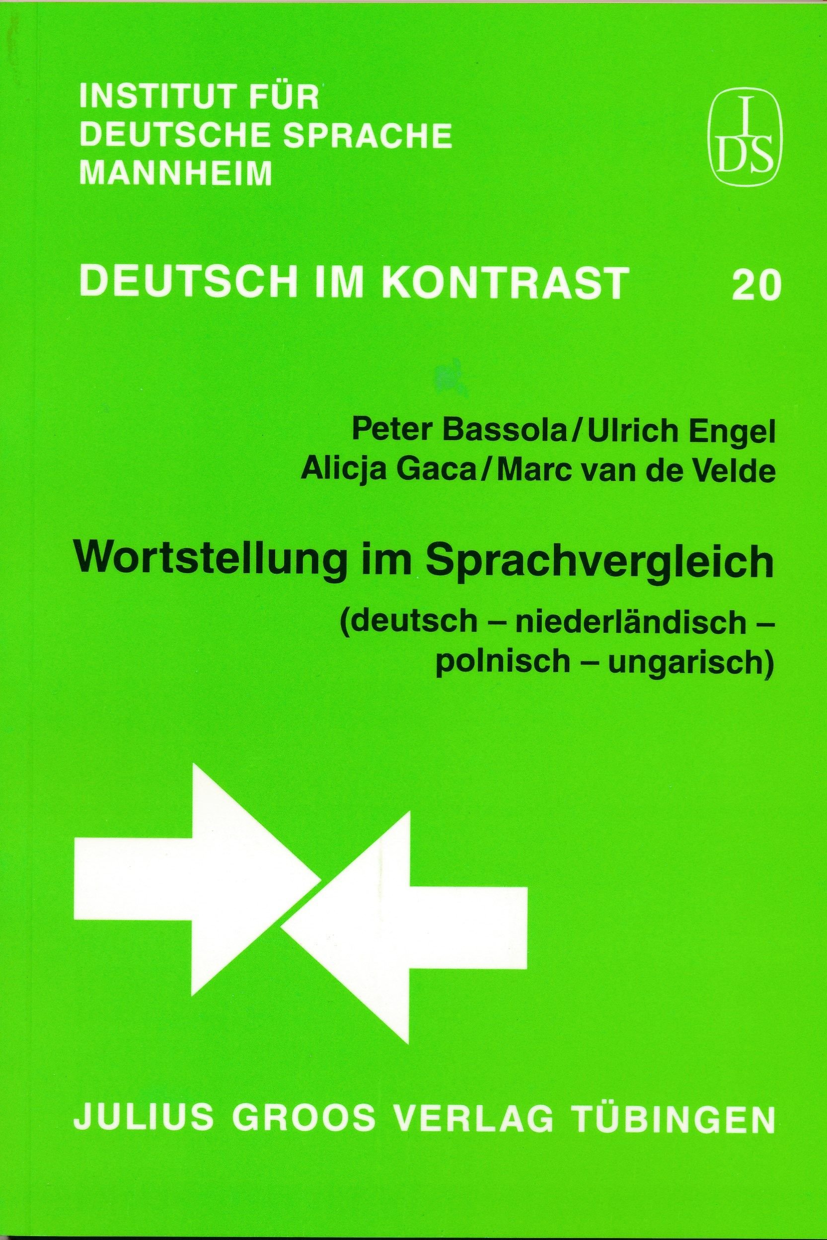 Wortstellung im Sprachvergleich