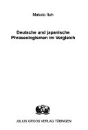 Deutsche und japanische Phraseologismen im Vergleich