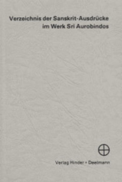 Verzeichnis der Sanskrit-Ausdrücke