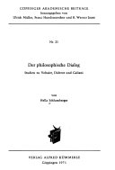 Der philosophische Dialog.