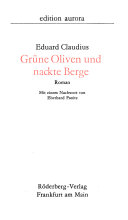 Grüne Oliven und nackte Berge