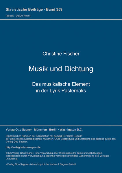 Musik und Dichtung