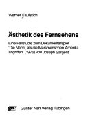 Ästhetik des Fernsehens