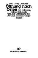 Öffnung nach Osten