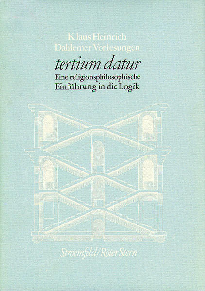 Dahlemer Vorlesungen und Studien / Tertium datur