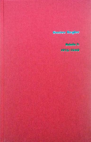 Briefe 1: 1915-1940