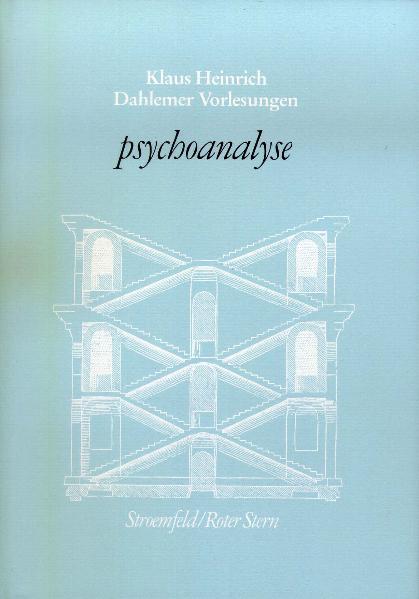 Dahlemer Vorlesungen und Studien / Psychoanalyse