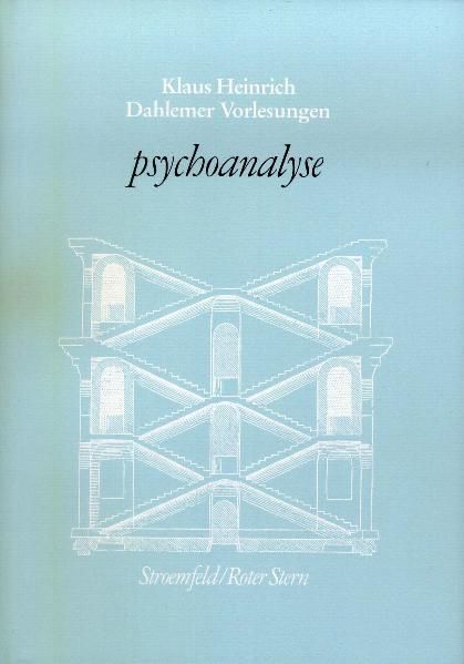 Dahlemer Vorlesungen und Studien / Psychoanalyse