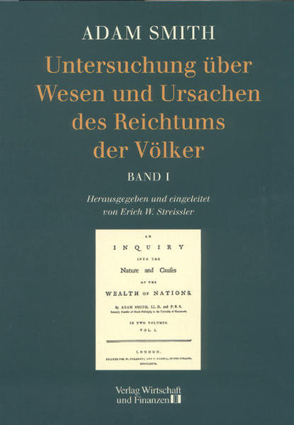 Untersuchung über Wesen und Ursachen des Reichtums der Völker