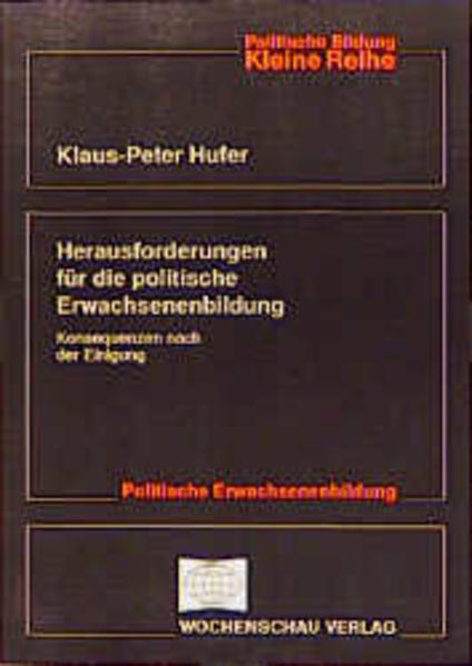 Herausforderung für die politische Erwachsenenbildung