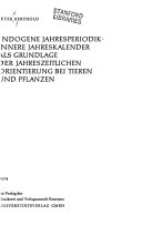 Endogene Jahresperiodik