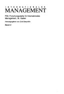 Der Industriestandort Schweiz. Die Sicht von Niederlassungsleitern ausländischer Firmen