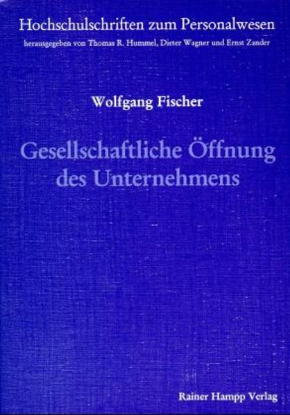 Gesellschaftliche Öffnung des Unternehmens
