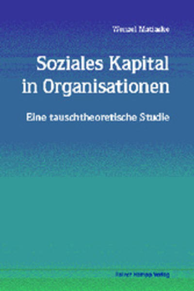 Soziales Kapital in Organisationen