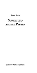 Sopie und andere Pausen