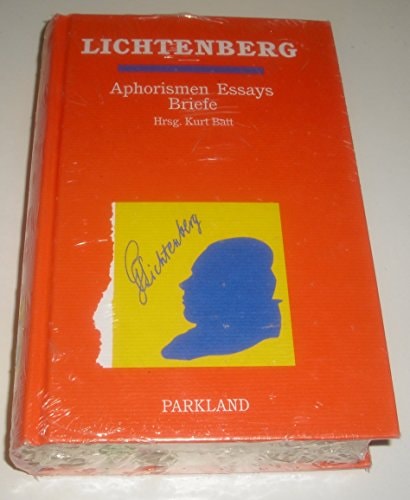 Lichtenberg - Aphorismen, Essays, Briefe