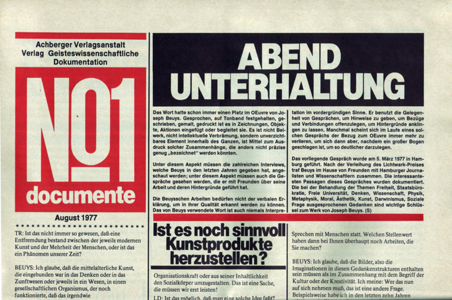 Abendunterhaltung