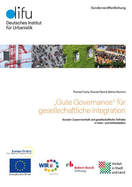 "Gute Governance" für gesellschaftliche Integration