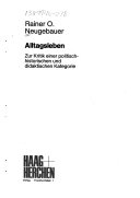 Alltagsleben