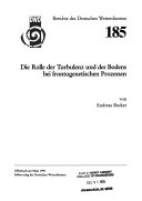Die Rolle der Turbulenz und des Bodens bei frontogenetischen Prozessen