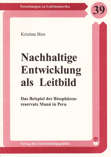 Nachhaltige Entwicklung als Leitbild