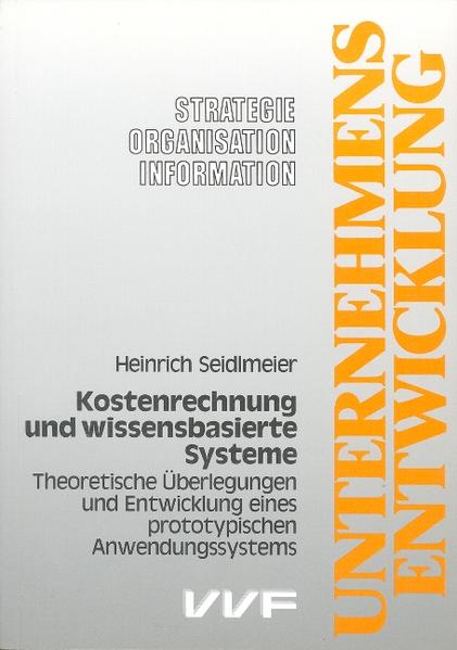 Kostenrechnung und wissensbasierte Systeme