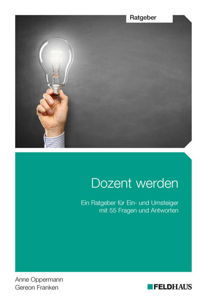 Dozent werden