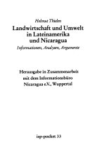 Landwirtschaft und Ökologie in Lateinamerika und Nicaragua