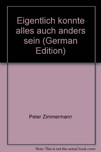 Eigentlich könnte alles auch anders ein