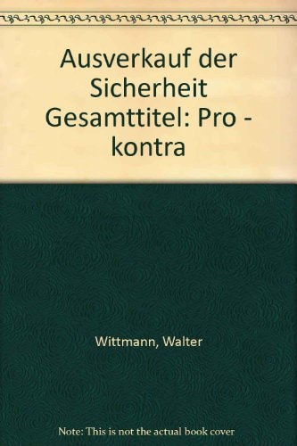 Ausverkauf der Sicherheit