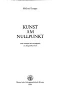 Kunst am Nullpunkt