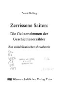Zerrissene Saiten: Die Geisterstimmen der Geschichtenerzähler