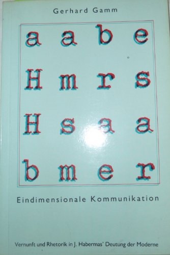 Eindimensionale Kommunikation
