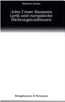John Crowe Ransoms Lyrik und europäische Dichtungstraditionen