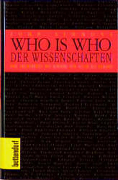Who is who - Der Wissenschaften