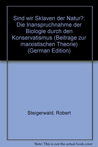 Sind wir Sklaven der Natur?