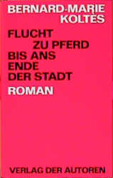 Flucht zu Pferd bis ans Ende der Stadt