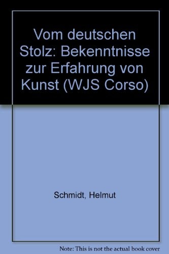 Vom deutschen Stolz