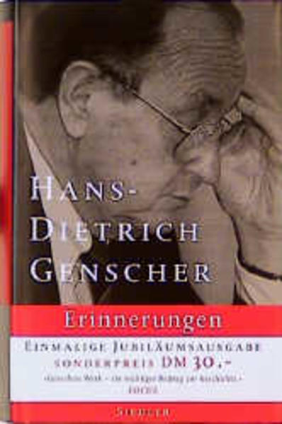 Hans-Dietrich Genscher - Erinnerungen