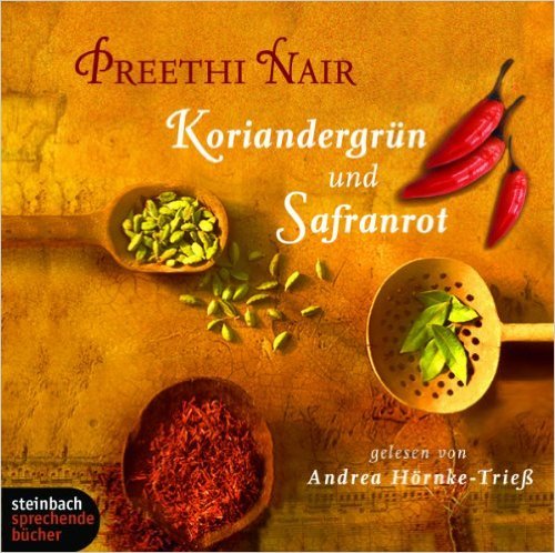Koriandergrün und Safranrot