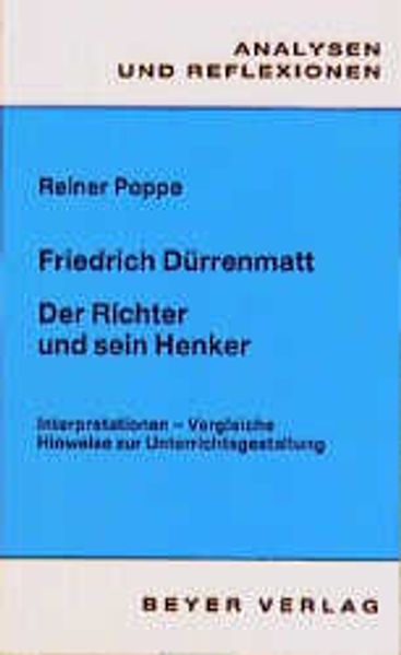 Dürrenmatt, Friedrich - Der Richter und sein Henker