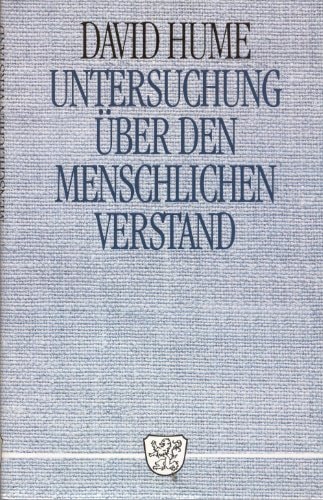 Untersuchung über den menschlichen Verstand
