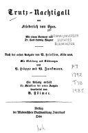 Trutz-Nachtigall