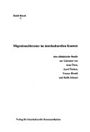 Migrationsliteratur im interkulturellen Kontext