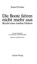 Die Boote fahren nicht mehr aus