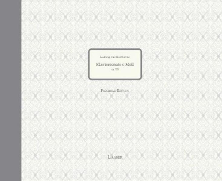 Klaviersonate c-Moll op. 111.