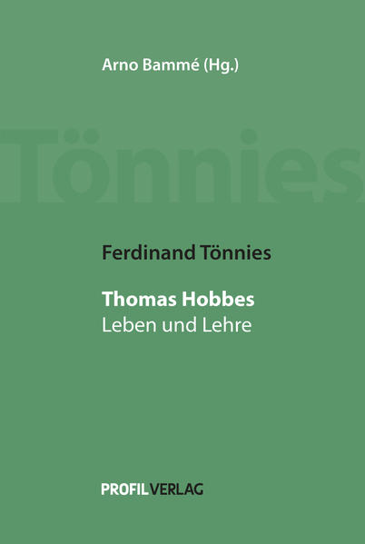 Ferdinand Tönnies: Thomas Hobbes